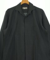 yohji yamamoto POUR HOMME（ヨウジヤマモトプールオム）カジュアルシャツ 黒 サイズ:2(S位) メンズ/2200643194106