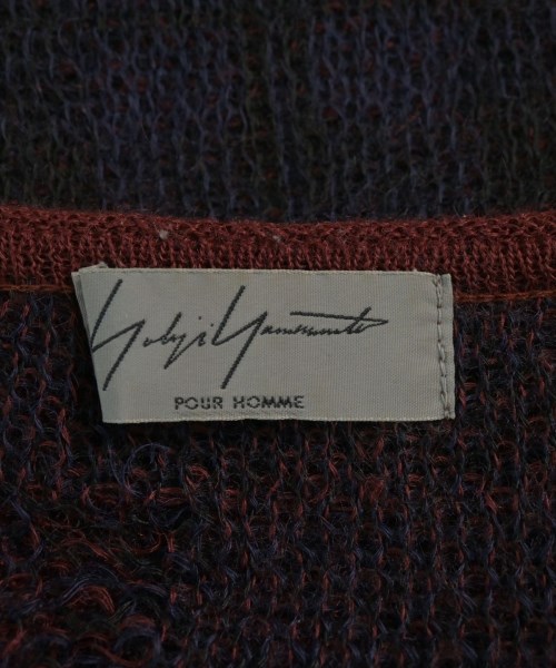 yohji yamamoto POUR HOMME（ヨウジヤマモトプールオム）ニット・セーター 赤 サイズ:3(M位) メンズ/2200643546042