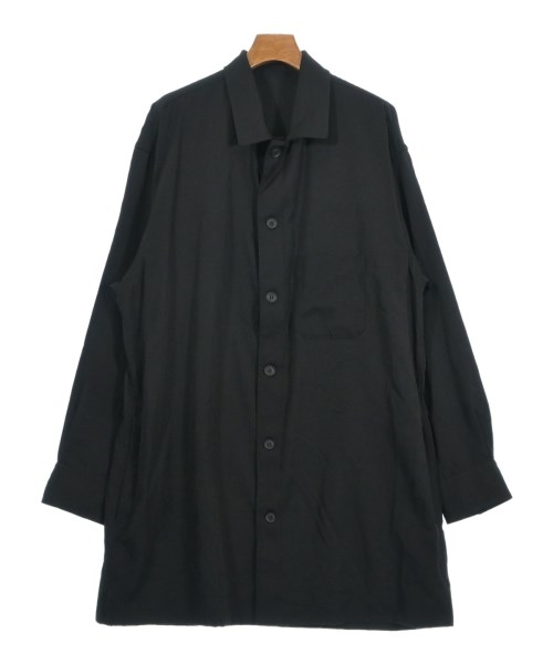 yohji yamamoto POUR HOMME(ヨウジヤマモトプールオム)カジュアルシャツ 黒 サイズ:2(S位)/2200643580015