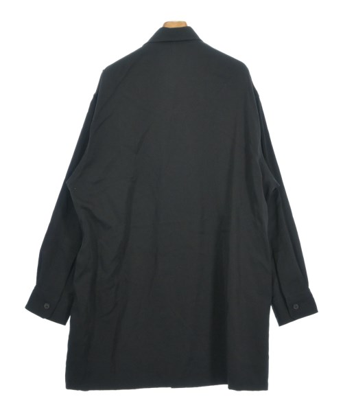 yohji yamamoto POUR HOMME（ヨウジヤマモトプールオム）カジュアルシャツ 黒 サイズ:2(S位) メンズ/2200643580015