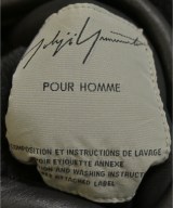 yohji yamamoto POUR HOMME（ヨウジヤマモトプールオム）ライダース 黒 サイズ:3(M位) メンズ/2200643846029