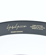 yohji yamamoto POUR HOMME（ヨウジヤマモトプールオム）ベルト 黒 サイズ:- メンズ/2200643995048