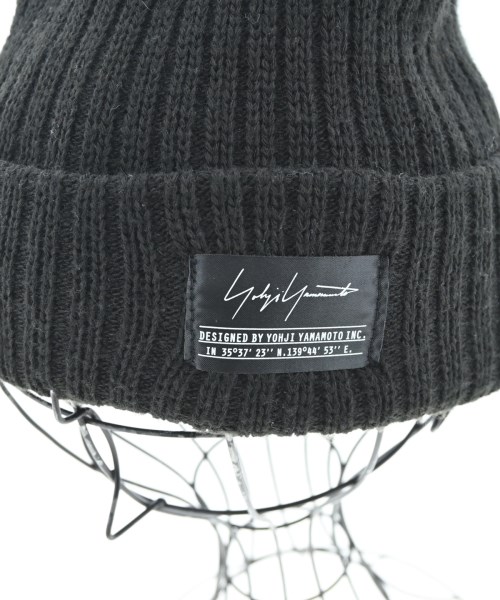 yohji yamamoto POUR HOMME（ヨウジヤマモトプールオム）ニットキャップ・ビーニー 黒 サイズ:- メンズ/2200644119016