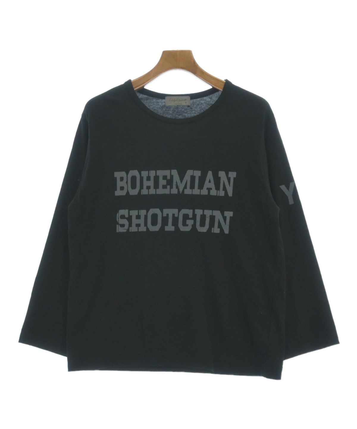 ヨウジヤマモト 黒 Tシャツ Mサイズ yohji yamamoto POUR HOMME(ヨウジヤマモトプールオム)Tシャツ
