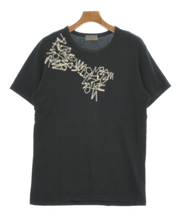 RISMAT by Y'S ヨウジ　ヤマモト　ファー風 Tシャツ 黒 yohji yamamoto POUR HOMME（ヨウジヤマモトプールオム）Tシャツ