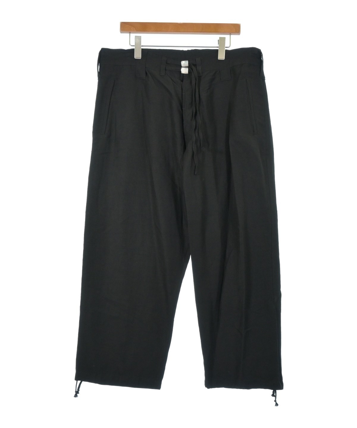 yohji yamamoto POUR HOMME パンツ（その他） S 茶 【古着】【中古】【送料無料】 yohji yamamoto POUR HOMME（ヨウジヤマモトプールオム）その他 黒