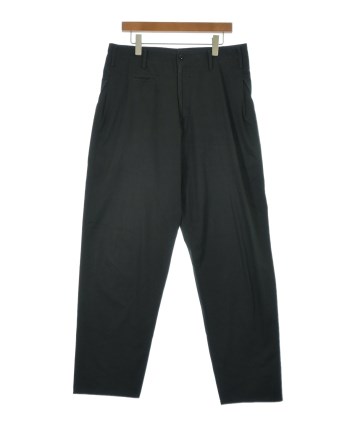 YOHJI YAMAMOTO ヨウジヤマモト スラックス 黒 2001325M0021 XS以下 Yohji Yamamoto(ヨウジヤマモト) スラックス(メンズ