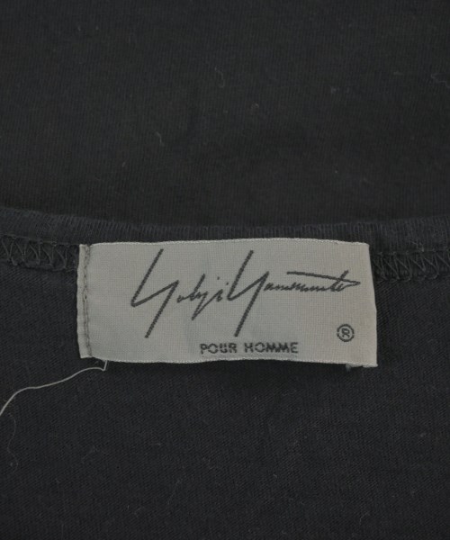 yohji yamamoto POUR HOMME（ヨウジヤマモトプールオム）Tシャツ・カットソー 黒 サイズ:3(M位) メンズ/2200621742046