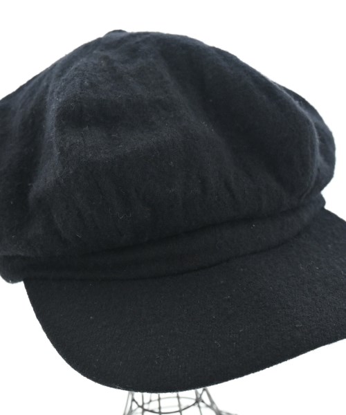 yohji yamamoto POUR HOMME（ヨウジヤマモトプールオム）キャスケット 黒 サイズ:- メンズ/2200621746068