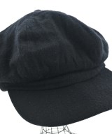 yohji yamamoto POUR HOMME（ヨウジヤマモトプールオム）キャスケット 黒 サイズ:- メンズ/2200621746068