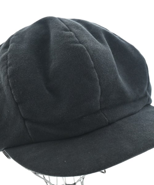 yohji yamamoto POUR HOMME（ヨウジヤマモトプールオム）キャスケット 黒 サイズ:- メンズ/2200621746075