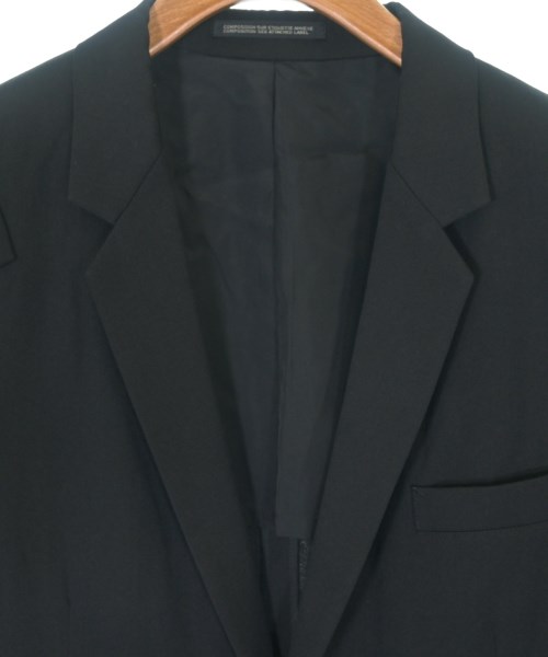 yohji yamamoto POUR HOMME（ヨウジヤマモトプールオム）テーラードジャケット 黒 サイズ:2(S位) メンズ/2200621823011