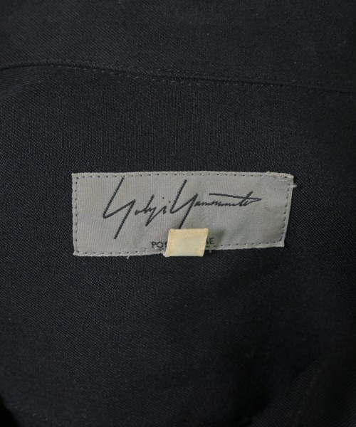 yohji yamamoto POUR HOMME（ヨウジヤマモトプールオム）カジュアルシャツ 黒 サイズ:3(M位) メンズ/2200621823035