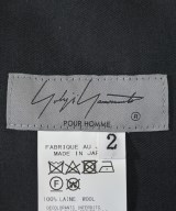 yohji yamamoto POUR HOMME（ヨウジヤマモトプールオム）スラックス 黒 サイズ:2(S位) メンズ/2200615605029