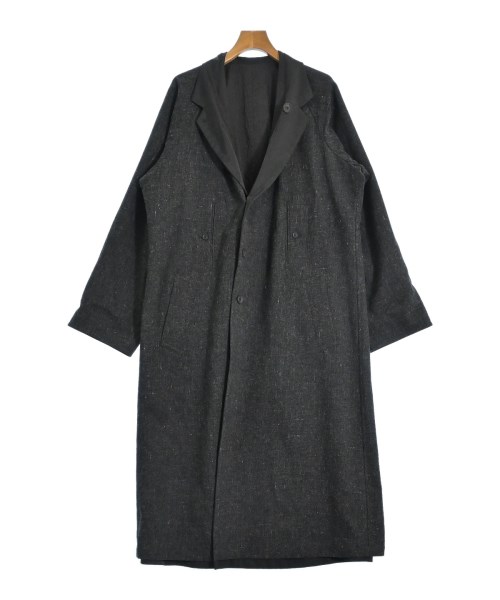 yohji yamamoto POUR HOMME（ヨウジヤマモトプールオム）チェスターコート 黒 サイズ:3(M位) メンズ/2200621806038