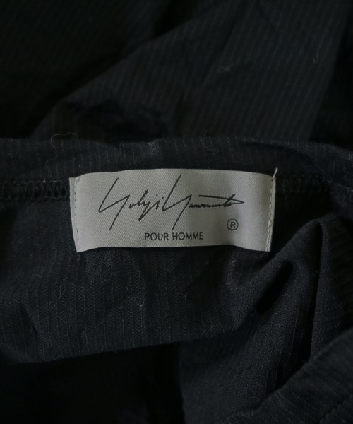 yohji yamamoto POUR HOMME（ヨウジヤマモトプールオム）Tシャツ・カットソー 黒 サイズ:3(M位) メンズ/2200622261072