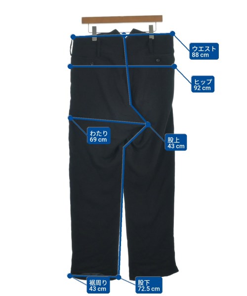 yohji yamamoto POUR HOMME（ヨウジヤマモトプールオム）その他 黒 サイズ:3(M位) メンズ/2200622277042