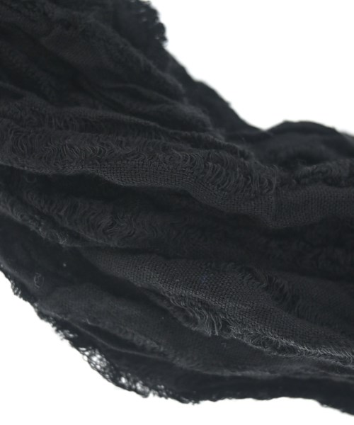 yohji yamamoto POUR HOMME（ヨウジヤマモトプールオム）ストール 黒 サイズ:- メンズ/2200622455037