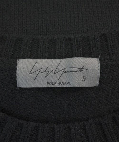 yohji yamamoto POUR HOMME（ヨウジヤマモトプールオム）ニット・セーター 黒 サイズ:3(M位) メンズ/2200622873039