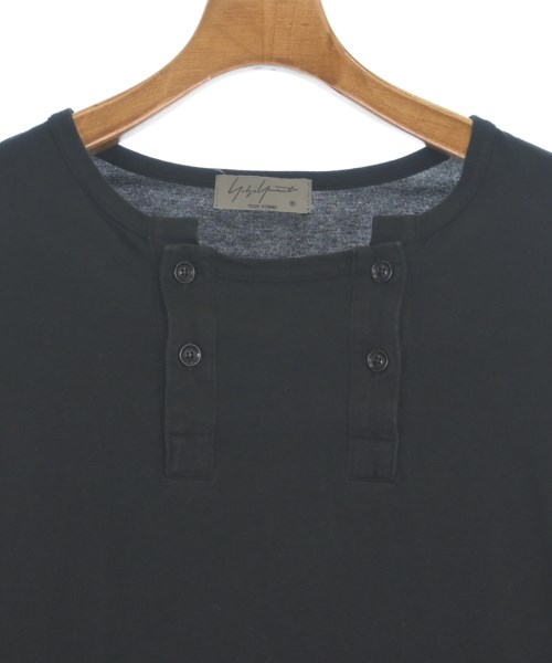 yohji yamamoto POUR HOMME（ヨウジヤマモトプールオム）Tシャツ・カットソー 黒 サイズ:3(M位) メンズ/2200622873107