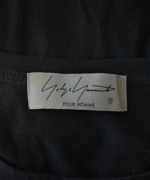 yohji yamamoto POUR HOMME（ヨウジヤマモトプールオム）Tシャツ・カットソー 黒 サイズ:3(M位) メンズ/2200623252017