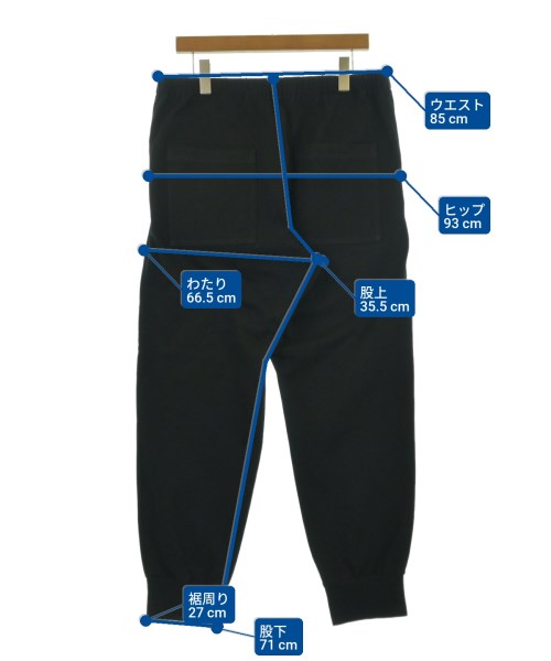 yohji yamamoto POUR HOMME（ヨウジヤマモトプールオム）その他 黒 サイズ:3(M位) メンズ/2200623353042