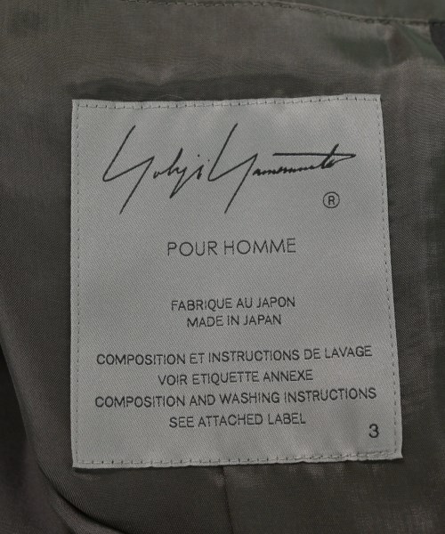 yohji yamamoto POUR HOMME（ヨウジヤマモトプールオム）その他 黒 サイズ:3(M位) メンズ/2200623798010
