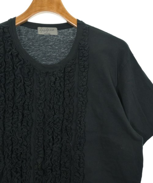 yohji yamamoto POUR HOMME（ヨウジヤマモトプールオム）Tシャツ・カットソー 黒 サイズ:4(L位) メンズ/2200623404034