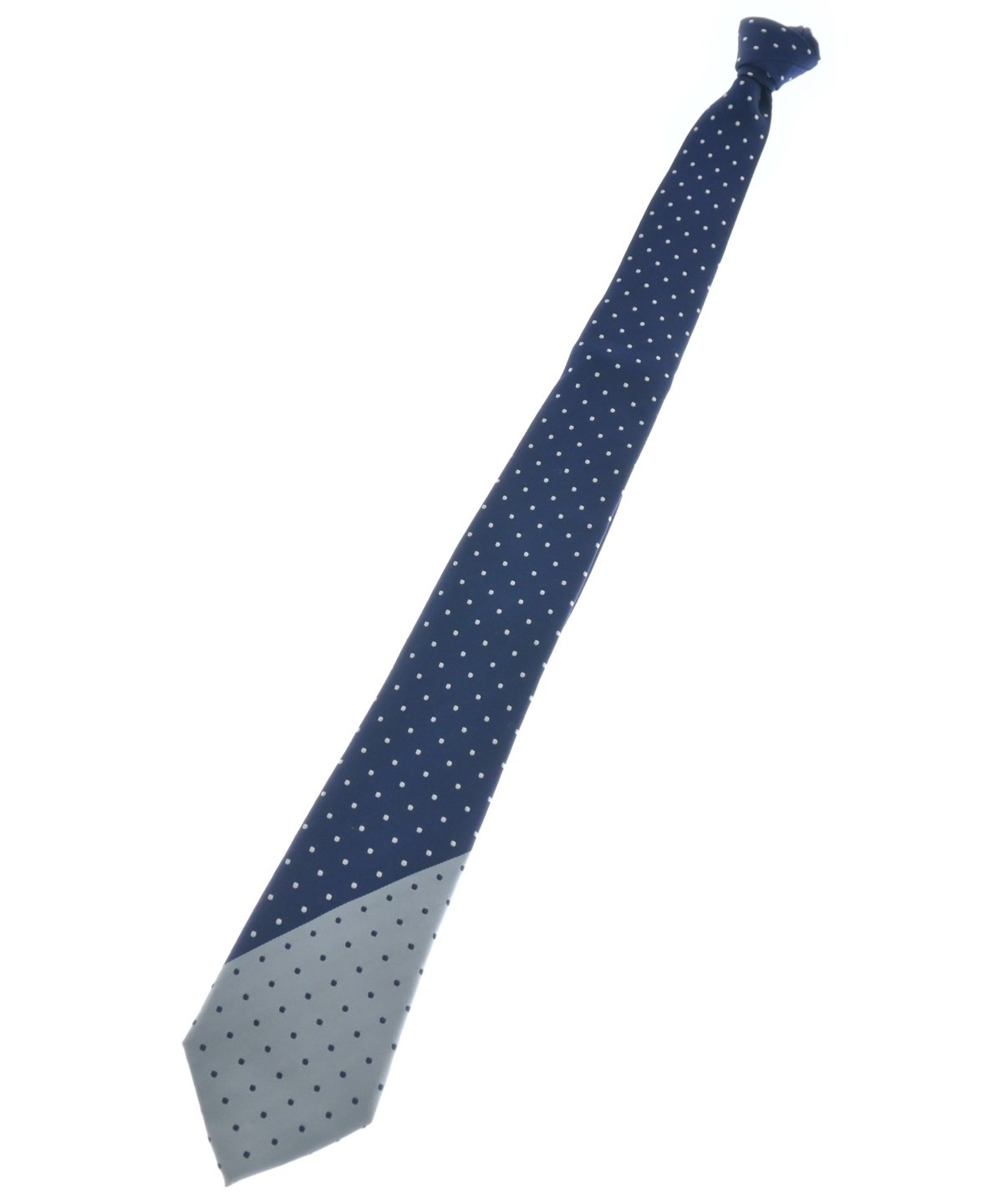 yohji yamamoto ヨウジヤマモト　シルク　ネクタイ　ネイビー　青 Yohji Yamamoto（ヨウジヤマモト）ネクタイ 紺 サイズ:- メンズ