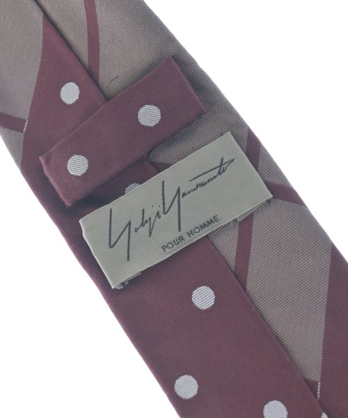 yohji yamamoto POUR HOMME（ヨウジヤマモトプールオム）ネクタイ 赤 サイズ:- メンズ/2200624553113