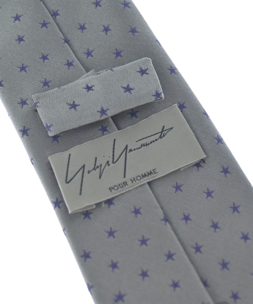 yohji yamamoto POUR HOMME（ヨウジヤマモトプールオム）ネクタイ シルバー サイズ:- メンズ/2200624783039
