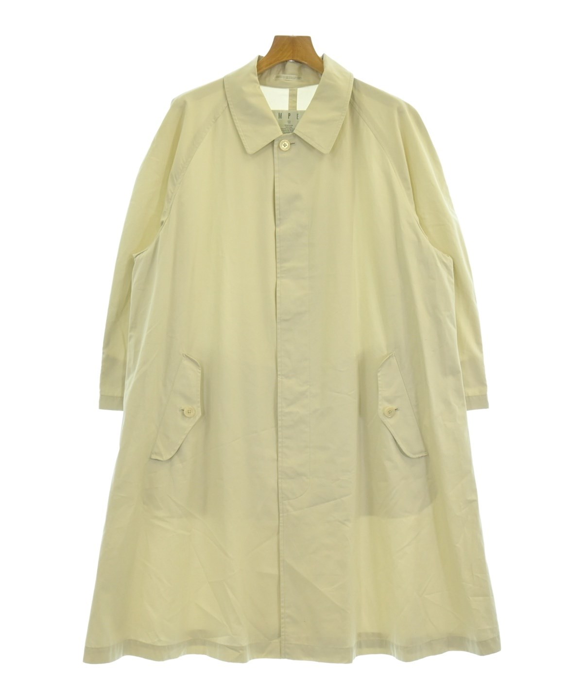 ヨウジヤマモトプールオム フーディステンカラーコート ロング コットン 綿 ヨウジヤマモトプールオム フーディステンカラーコート ロング