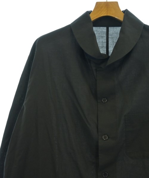 yohji yamamoto POUR HOMME（ヨウジヤマモトプールオム）カジュアルシャツ 黒 サイズ:3(M位) メンズ/2200624410102