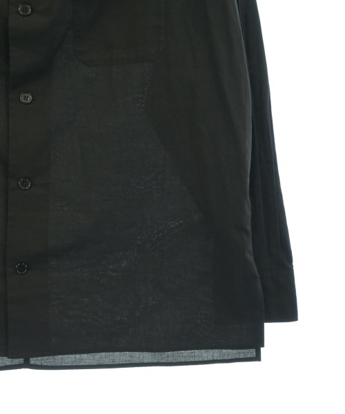 yohji yamamoto POUR HOMME（ヨウジヤマモトプールオム）カジュアルシャツ 黒 サイズ:3(M位) メンズ/2200624410102
