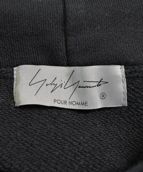 yohji yamamoto POUR HOMME（ヨウジヤマモトプールオム）パーカー 黒 サイズ:1(XS位) メンズ/2200624410119