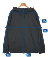 yohji yamamoto POUR HOMME（ヨウジヤマモトプールオム）パーカー 黒 サイズ:1(XS位) メンズ/2200624410119