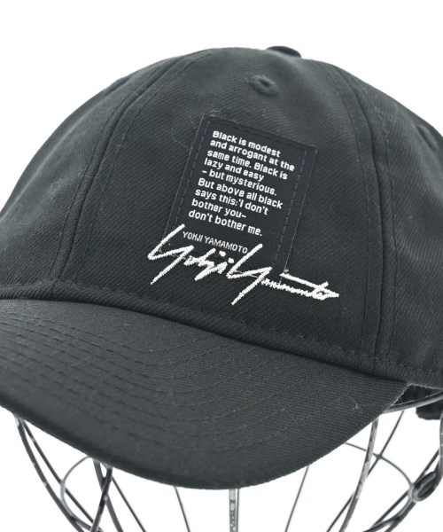 yohji yamamoto POUR HOMME（ヨウジヤマモトプールオム）キャップ 黒 サイズ:- メンズ/2200625007059