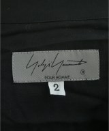 yohji yamamoto POUR HOMME（ヨウジヤマモトプールオム）カジュアルシャツ 黒 サイズ:2(S位) メンズ/2200625234028