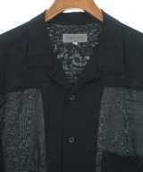 yohji yamamoto POUR HOMME（ヨウジヤマモトプールオム）カジュアルシャツ 黒 サイズ:2(S位) メンズ/2200625234028