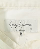 yohji yamamoto POUR HOMME（ヨウジヤマモトプールオム）カジュアルシャツ 白 サイズ:3(M位) メンズ/2200626346010