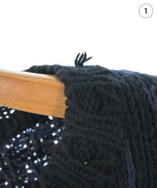 yohji yamamoto POUR HOMME（ヨウジヤマモトプールオム）ニット・セーター 黒 サイズ:-(XS位) メンズ/2200626817206