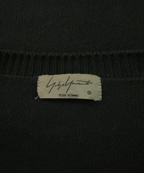 yohji yamamoto POUR HOMME（ヨウジヤマモトプールオム）カーディガン 黒 サイズ:3(M位) メンズ/2200626964023