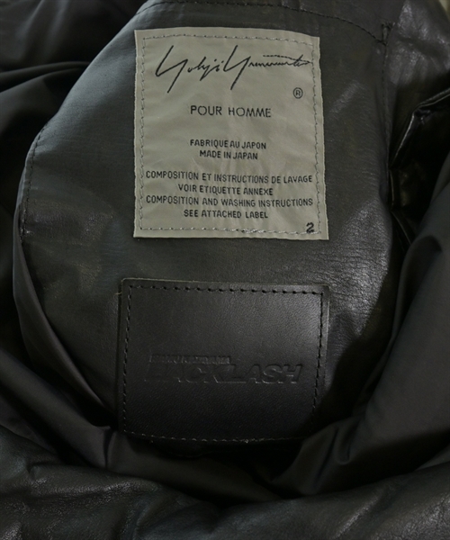 yohji yamamoto POUR HOMME（ヨウジヤマモトプールオム）ダウンジャケット/ダウンベスト 黒 サイズ:2(S位) メンズ/2200627793011