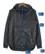 yohji yamamoto POUR HOMME（ヨウジヤマモトプールオム）ダウンジャケット/ダウンベスト 黒 サイズ:2(S位) メンズ/2200627793011