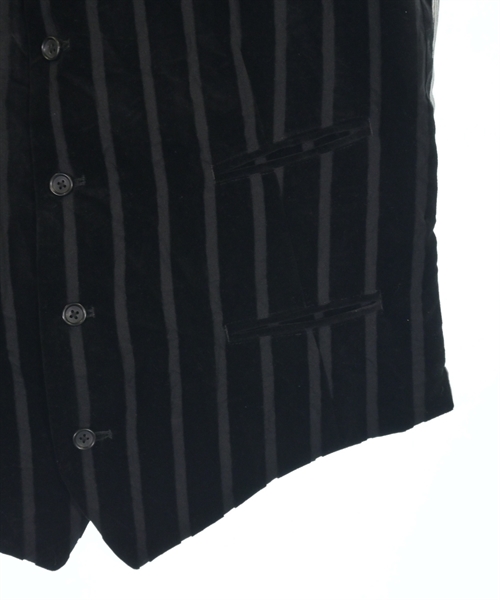 yohji yamamoto POUR HOMME（ヨウジヤマモトプールオム）カジュアルシャツ 黒 サイズ:3(M位) メンズ/2200627793035