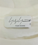 yohji yamamoto POUR HOMME（ヨウジヤマモトプールオム）Tシャツ・カットソー 白 サイズ:3(M位) メンズ/2200627793066