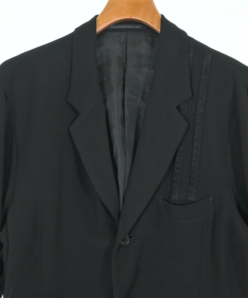 yohji yamamoto POUR HOMME（ヨウジヤマモトプールオム）ジャケット 黒 サイズ:S メンズ/2200628064035