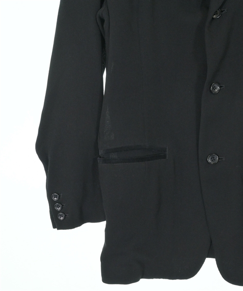 yohji yamamoto POUR HOMME（ヨウジヤマモトプールオム）ジャケット 黒 サイズ:S メンズ/2200628064035