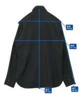 yohji yamamoto POUR HOMME（ヨウジヤマモトプールオム）カジュアルシャツ 黒 サイズ:3(M位) メンズ/2200628064042