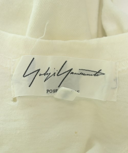 yohji yamamoto POUR HOMME（ヨウジヤマモトプールオム）タンクトップ 白 サイズ:3(M位) メンズ/2200627117060